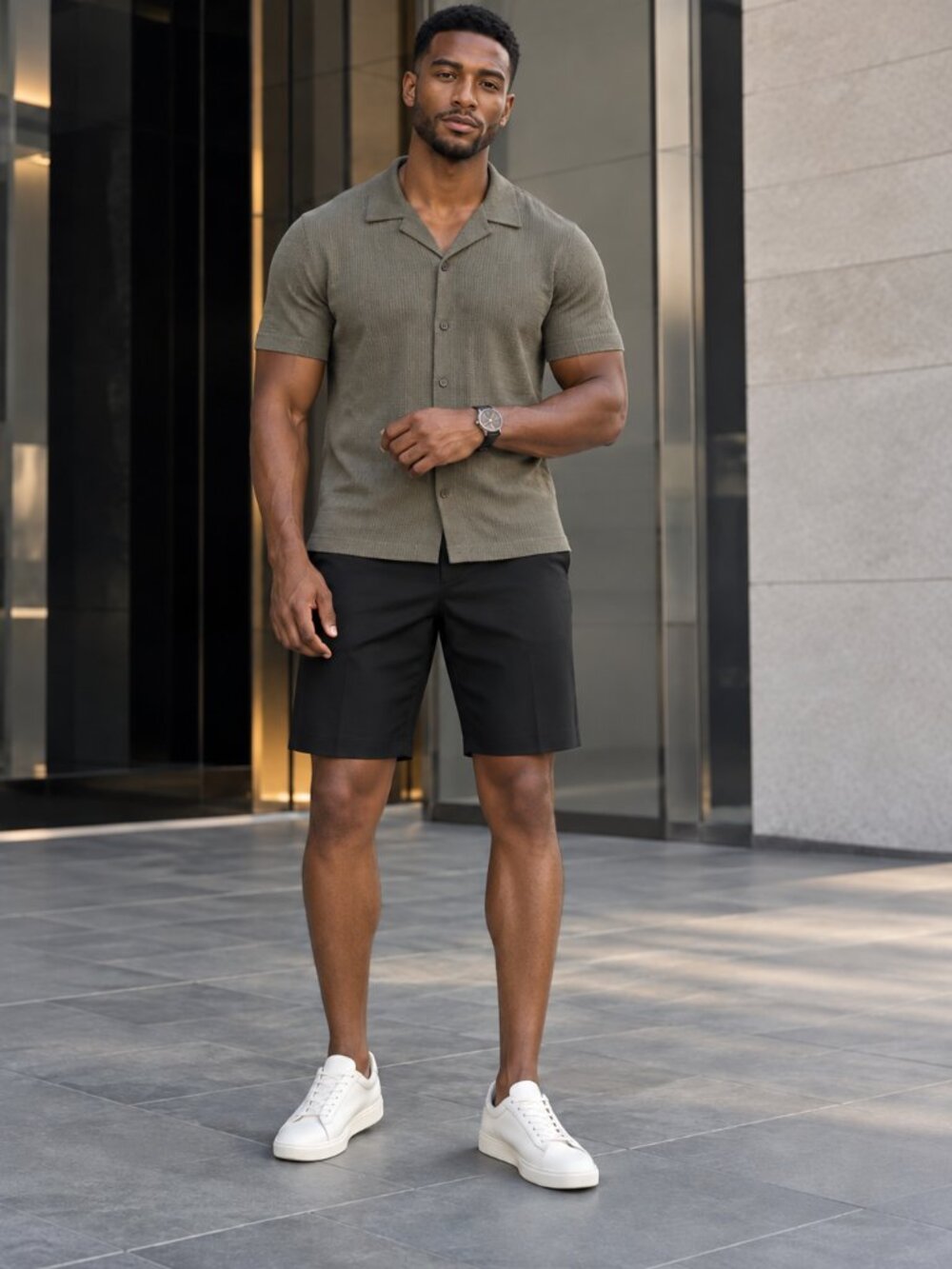 Lululemon Commission Short Relaxed 11" Black Warpstreme Men’s 34
